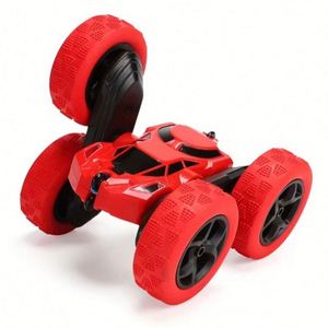 Coches de Control Remoto 2.4Ghz, Coche de Acrobacias Rápido para Niños, 4x4, Doble Cara, Rotación de 360 Grados, Camiones RC con Faros Delanteros - Product Image 5