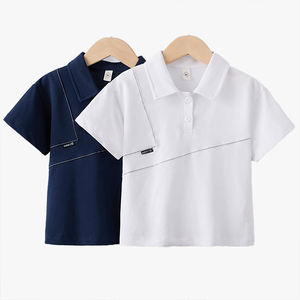 Polo para Niños, Estilo Verano 2026, Camiseta de Manga Corta con Cuello para Bebés y Niños Pequeños, Medianos y Grandes, Diseño Simple y Moderno - Product Image 3