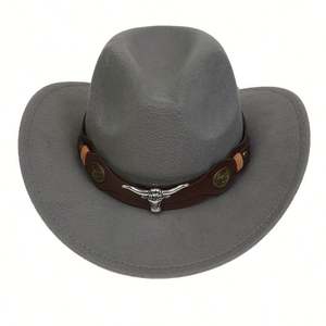 CxyFactory Vente en gros de chapeaux de cowboy Bangora économiques, imperméables, en grandes quantités, chapeaux de paille pour l'été, les occasions décontractées et les voyages - Product Image 4
