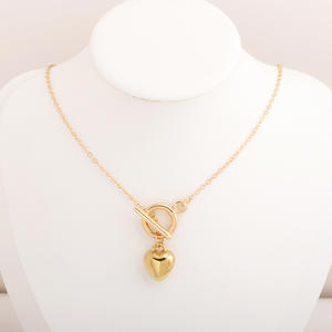 Heart Jewelry <b>Set</b> Necklace Earrings <b>Bracelet</b> Gold Plated Alloy Romantic Women's Gift Fashion Jewelry 2025 - Product Image 2