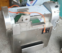Fil de cuivre commercial électrique ail pomme de terre fruits oignon hacher trancheuse Machine pour légumes concombre découpeuse