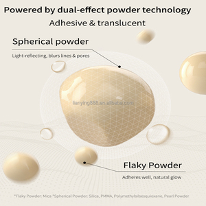 DDK Jade Skin <span class=keywords><strong>Peach</strong></span> Glow <span class=keywords><strong>Poudre</strong></span> <span class=keywords><strong>Libre</strong></span> Légère Fixatrice Correctrice Hydratante Cache-Pores Contrôle du Sébum Naturelle - Product Image 3