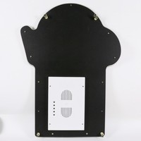 Gran iluminado para negocios Programa ovalado Control de tiempo Hora Abierto Led Business Sign