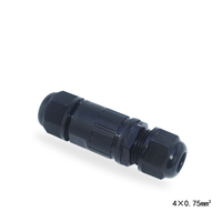 Connecteur de câble étanche IP68 M20, boîte de jonction en plastique pour extérieur, 2/3 fils