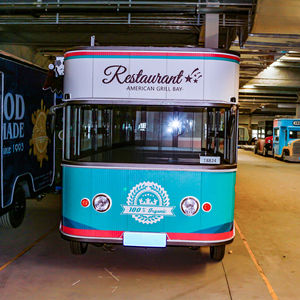 Camion de restauration rapide sur mesure, cuisine mobile, remorque de traiteur entièrement équipée, acier galvanisé, autonomie de 75 km, service de hamburgers et de hot-dogs - Product Image 6