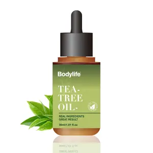 Minyak esensial aromaterapi populer perawatan kulit aman minyak pohon teh murni