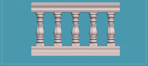 Balaustre Decorativo de Jardín de Fibra de Vidrio y <span class=keywords><strong>Piedra</strong></span> Fundida GRC, Pilar Exterior Duradero, Ecológico y Resistente a la Humedad con Superficie Recubierta con Película - Product Image 5