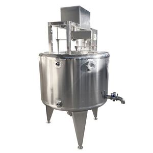 Máquina para hacer <span class=keywords><strong>mozzarella</strong></span> pequeña 2024, Cuba para queso, línea de producción de queso de 500 litros para queso de cabra - Product Image 4