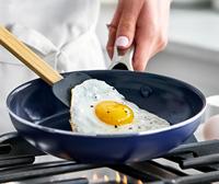 Ensemble de 10 ustensiles de cuisine antiadhésifs, casseroles et poêles en céramique diamantée, sans PFAS, casseroles et poêles de cuisine.