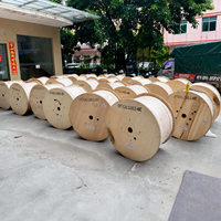 Kabel Fiber Optik UKCC GJXH FTTH Drop Cable 1 2 4 Core untuk Proyek Telekomunikasi Afrika