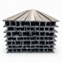 Profil en acier en forme de T soudé à chaud, poutre structurelle en I pour la construction