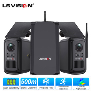 Cámara Solar VISION 4G Adecuada, 3MP, Doble Lente, Inalámbrica, WiFi, Exterior, PTZ, CCTV, IP, Ubox LS-SWK102 - Product Image 1