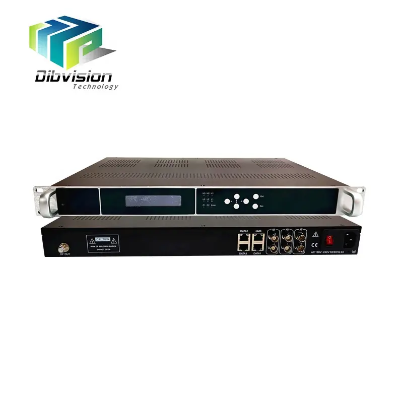 Modulador de tv digital ATSC Q416M Ip a Isdbt, tabla de información NIT en WEB