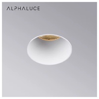 Nouveau design spots LED basse tension 110-220V, encastrable couleur or pour plafond, type downlight