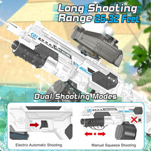 Pistola <span class=keywords><strong>de</strong></span> agua eléctrica <span class=keywords><strong>de</strong></span> tiro M416 con 1350CC, pistola <span class=keywords><strong>de</strong></span> agua alimentada por batería, pistola <span class=keywords><strong>de</strong></span> agua <span class=keywords><strong>de</strong></span> alta presión <span class=keywords><strong>de</strong></span> juguete para adultos - Product Image 2