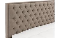Modernes Luxuriöses Verstellbares Boxspringbett mit Stauraum Weiche Samt-/Leinen-Polsterung und Holzmaterial