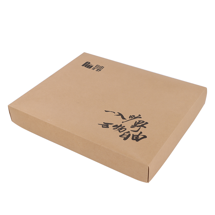 Custom Printed Logo Portable Food Packing Pizza Box Kraft Paper Box