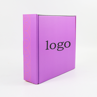 Boîte en carton à prix compétitif Vente en gros Cadeau Boîte en papier dur pliable personnalisée Boîte d'emballage postal en papier d'expédition