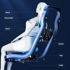 GUOHENG New Luxury Shiatsu <b>Zero</b> <b>Gravity</b> Massager <b>Chair</b> Track 4D Massager <b>Chair</b> for Body - Product Image 2