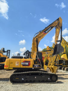 Máquina de marca china famosa y bien conservada de 21 toneladas, excavadora Sany 215C 245H 305H 155C, excavadora de servicio pesado usada Sany 215c - Product Image 5