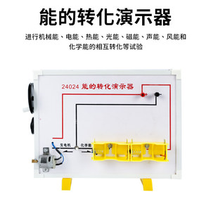 Energy Conversion Demonstration Device 24024 Junior High School <b>Physics</b> Experiment Equipment Mechanical Energy Thermal Energy - Product Image 5