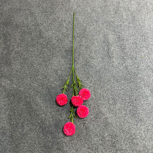 Nội Thất Hoa Trang Trí Bán Buôn Nhỏ Faux Pompon Hoa Cúc Bồ Công Anh Lụa Nhân Tạo Kiku Hoa - Product Image 6