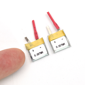 201212 baterai polimer litium terkecil 3.7V baterai Lipo isi ulang 201212 3.7V 10mah Baterai kapasitas kecil 201212 - Product Image 4