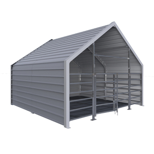 Abri de jardin moderne en acier pour atelier extérieur, abri de voiture en acier - Product Image 1