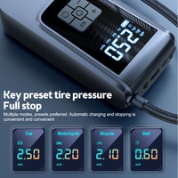 Nouvelle Arrivée SUITU ST-9624C Pompe à Air 150psi avec Affichage Numérique Intelligent pour Voiture, Vélo, Ballon, Pompe Électrique Cylindrique