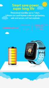 นาฬิกาอัจฉริยะสำหรับเด็กกันน้ำ <span class=keywords><strong>Q7S</strong></span> แอพติดตาม GPS ตรวจสอบการโทรด้วย SOS - Product Image 5