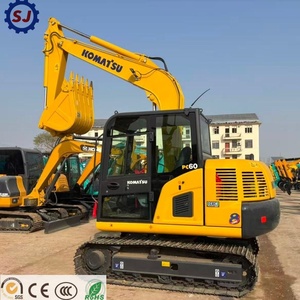 Excavadora Usada Komatsu PC60-8 PC70-11M0 PC130-11 de Japón en Venta – Motor Original, Bomba Hidráulica, Excavadora de Orugas de 6 Toneladas, Pocas Horas de Uso - Product Image 1