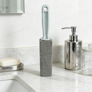 Brosse à pierre ponce à long manche pour le nettoyage des toilettes, l'élimination du calcaire, la salle de bain, la piscine, les barbecues, les carreaux et les joints - Product Image 2