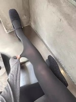 Chaussettes d'été vintage rouge bordeaux en Spandex/Coton, anti-bactériennes, anti-accroc, style japonais JK, couleur unie, sexy et moulantes