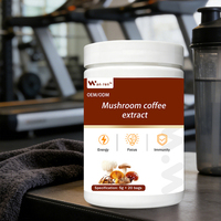 Mélange Énergisant Premium à Base de Plantes Multi-Fongiques, Café Instantané Bio Reishi Adaptogène, Superaliment 10-en-1 en Poudre de Champignons