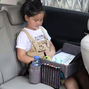 Free Sample Hot Selling Kids Travel Play Tray <b>Toddler</b> Car Organizer Storage <b>Bag</b> Portable Traveling Tray for Children - Product Image 6