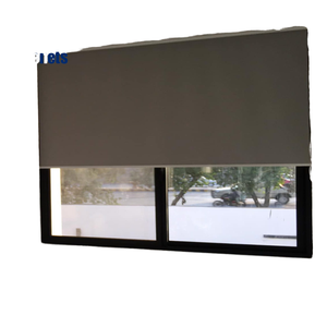 ستائر دوارة آلية مقاومة للرياح والماء للشرفة والفناء والحديقة والمكتب، ظل خارجي معتم - Product Image 3