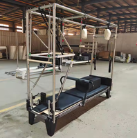 Machine de Pilates Reformer Professionnelle CE Personnalisée en Aluminium, Portable et Durable pour Studio Commercial, Réglable