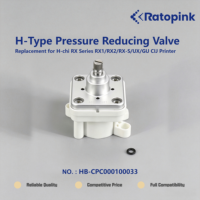 Vanne de réduction de pression de type H Ratopink HB-CPC000100033, remplacement pour les imprimantes CIJ H-chi RX Series RX1/RX2/RX-S/UX/GU