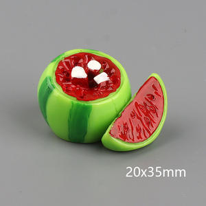 Simulación Creativa de Comida de Juguete, Sandía, <span class=keywords><strong>Carambola</strong></span>, Fruta, Decoraciones DIY, Bolsa Sorpresa, Accesorios Colgantes, Micropaisaje de Escritorio - Product Image 6
