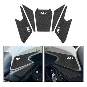 Protection latérale antidérapante pour réservoir de moto Honda NX500 NX400 <span class=keywords><strong>2023</strong></span> 2024, autocollant ABS pour réservoir de carburant - Product Image 2