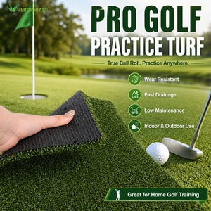 Gazon synthétique pour putting green extérieur Champ 80UF, résistant à l'usure, toutes saisons, qualité professionnelle, OEM - Product Image 1