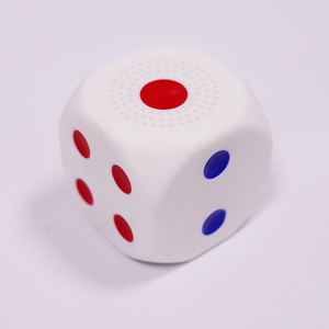 Mini haut-parleur Bluetooth en forme de dés |   Haut-parleur portable sans fil en forme de dés avec lumières RGB - Product Image 2