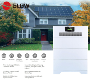 Batería de Almacenamiento de Energía Solar Doméstica Apilable de Alta Escalabilidad, LiFePO4, Trifásica - Product Image 2