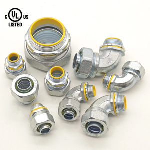 3/4 \ "lỏng-chặt chẽ nối cách điện họng dễ uốn sắt 45 ° kim loại ống dẫn Phụ kiện Flex ống dẫn 90 ° góc 45 độ cứng nhắc - Product Image 1