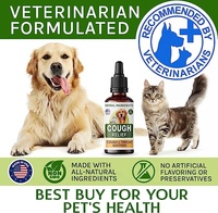 Perawatan Batuk Kennel HANYUN untuk Anjing & Kucing, Alergi, Imunitas, Fungsi Pernapasan, Kesehatan, Suplemen Herbal Alami untuk Hewan Peliharaan