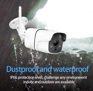 Hệ Thống <span class=keywords><strong>Camera</strong></span> Quan Sát Ban Đêm Hồng Ngoại An Ninh Ngoài Trời <span class=keywords><strong>Camera</strong></span> Giám Sát Video Chống Thấm Nước Bằng Kim Loại Nhỏ 1080P Wifi HD - Product Image 2