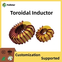 Bobine d'inductance à noyau toroïdal en ferrite haute fréquence, courant élevé, faible DCR, 1W-5000W, pour convertisseur DC-DC et chargeur EV