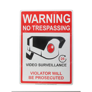 لافتات تحذير مخصصة من البلاستيك أو الألومنيوم 'ممنوع الوقوف' لافتات مرورية - Product Image 6