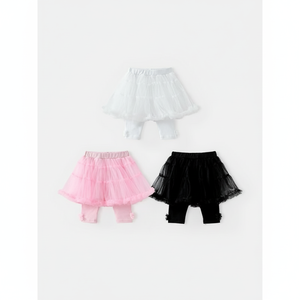 Pantalones Tutú Estilo Coreano OZKIZ con Diseño de Mariposa para Niñas, Transpirables y Tejidos, para Niñas de 2 a 7 Años, Moda de Verano, Venta al Por Mayor - Product Image 2