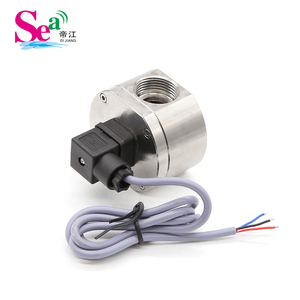 เซ็นเซอร์วัดการไหลสแตนเลส G1'' สำหรับของเหลวที่มีความหนืด  เครื่องวัดการไหลแบบนับจำนวน  พร้อมสัญญาณเอาต์พุตแบบ NPN Pulse สำหรับวัดน้ำมันดีเซล น้ำ  3-50 ลิตร/นาที - Product Image 2
